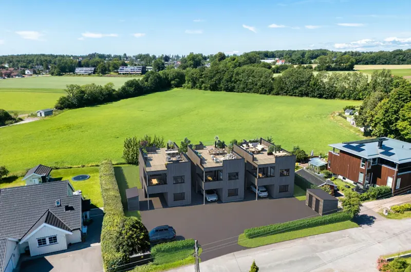 Eneboliger med takterrasse i Åsgårdstrand