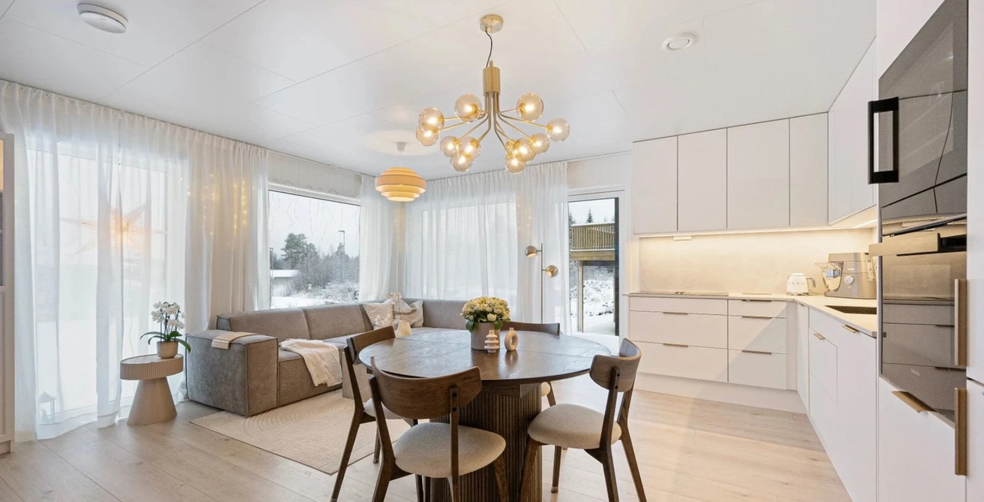 Frittliggende eneboliger med alt på en flate og livsløpsstandard i Revetal